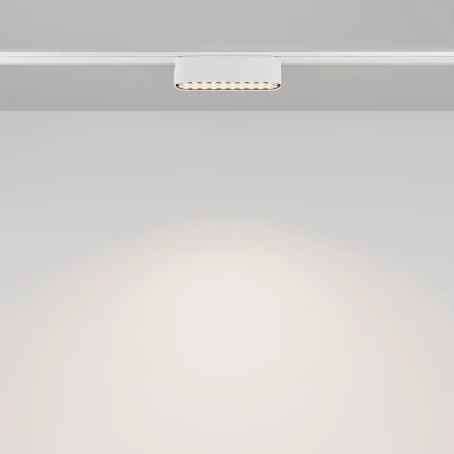 Трековый светильник LED Magnetic track system Radity TR084-1-6W4K-W Maytoni белый для шинопроводов серии Magnetic track system Radity фото 4